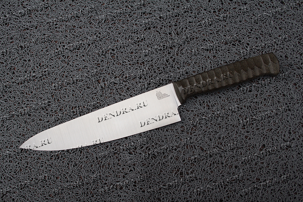 Нож кухонный OWL KNIFE Шеф CH200 ELMAX